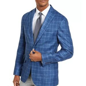 XXL Ralph Lauren Blue Checkered Blazer